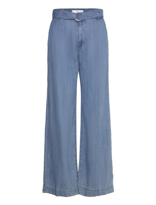 Mango | Flowy Wideleg Trousers With Belt | XS