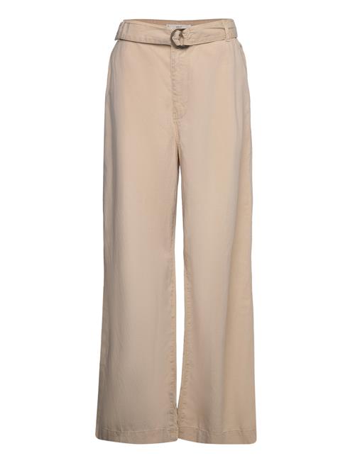 Mango | Flowy Wideleg Trousers With Belt | M
