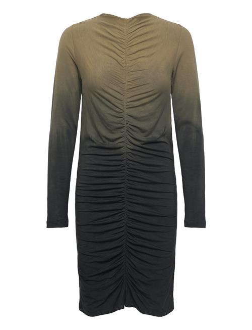 Rabens Saloner | Flow Gather Short Dress - Isja | L