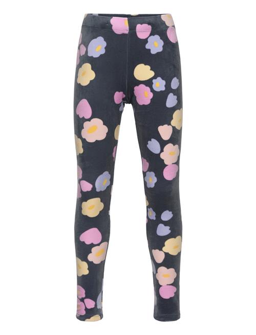 Lindex | Leggings Velour Bloom Aop | 104