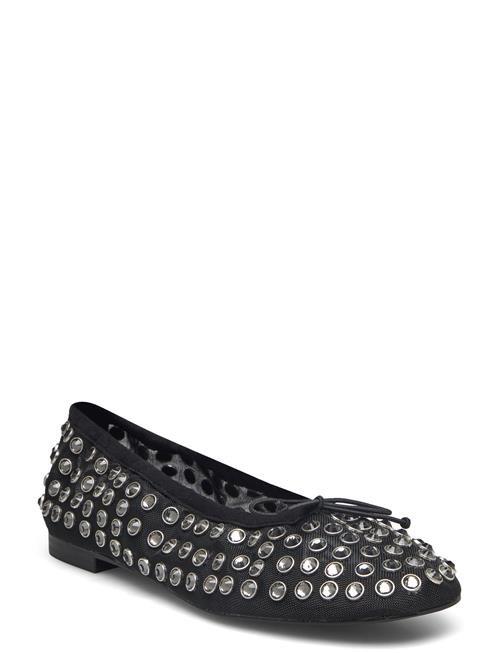Mango | Studded Mesh Ballerina Shoes | 36