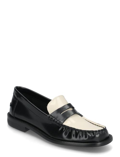 Mango | Two-Tone Leather Loafers | 37