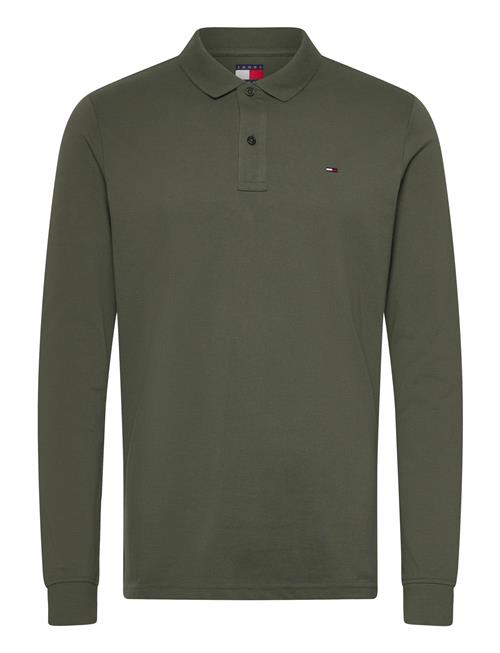 Tommy Jeans | Tjm Slim Placket Polo Ls Ext | XXL