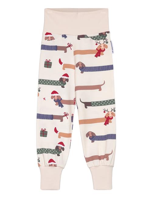 Geggamoja | Bamboo Baby Pants Santa Dogs | 86/92