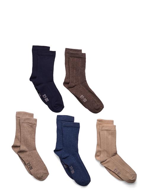 Minymo | Socks W. Knit (5-Pack) | 23\26