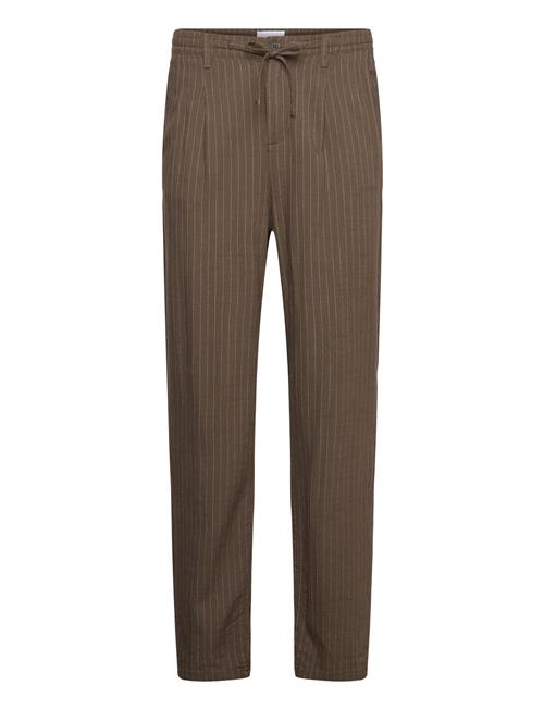 Lindbergh | Linen Woven Striped Pants | L
