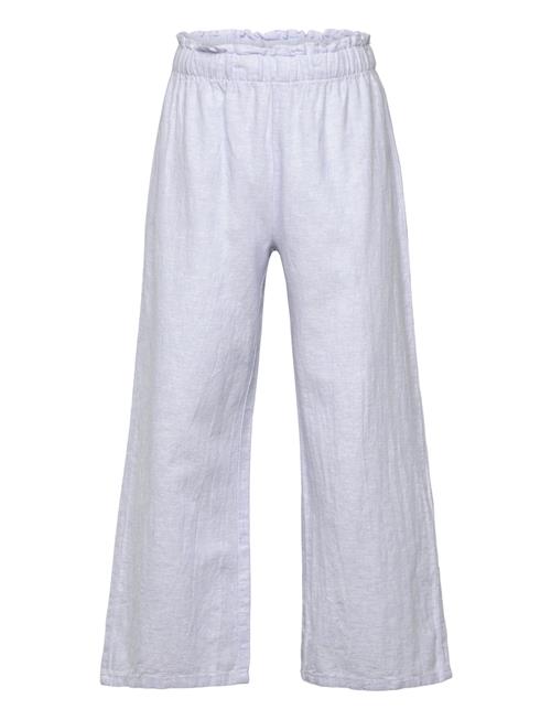 Lindex | Trousers Wide Cropped Linen | 122