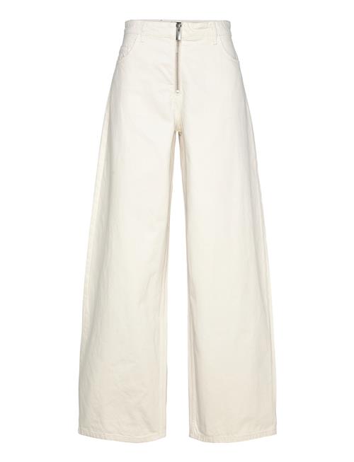 Mango | Wide Leg Jeans With Zip | 36