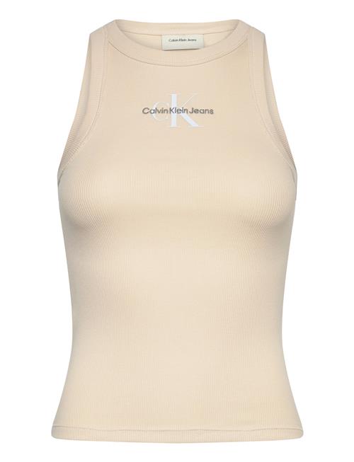 Calvin Klein Jeans | Monologo Rib Tank Top | XL