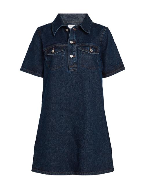 Calvin Klein Jeans | Popover Denim Dress Dark Ck Blue | XS