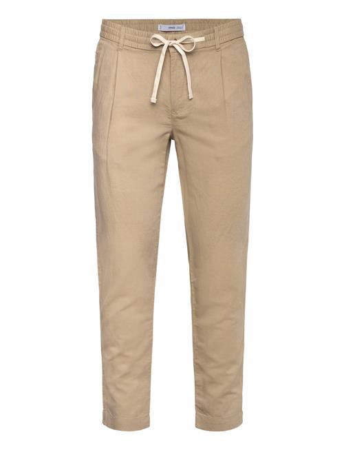 Mango | Slim-Fit Trousers With Drawstring | 42