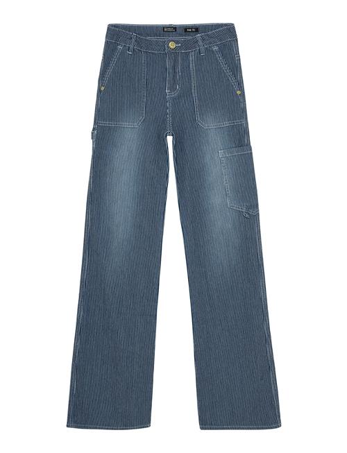 Indian Blue Jeans | Wide Worker Striped Pants | 116