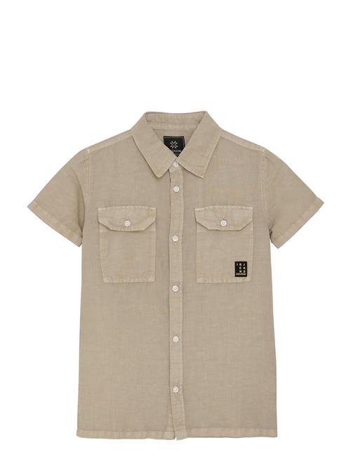 Indian Blue Jeans | Shirt Short Sleeve Linen Look | 110