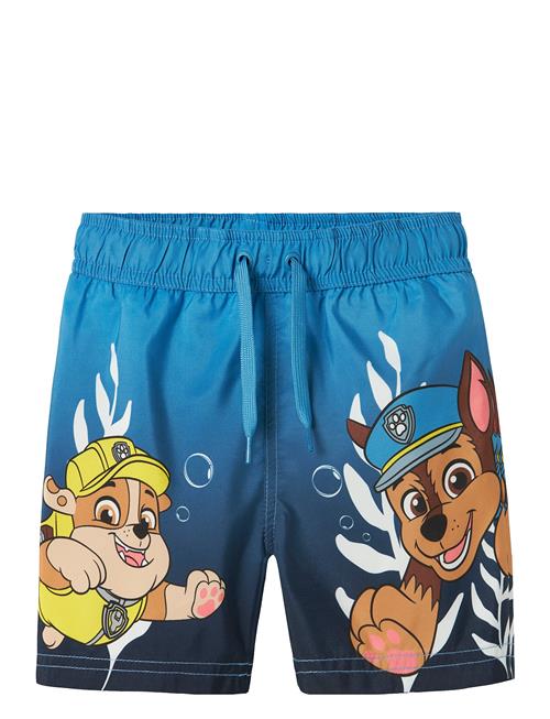 name it | Nmmmabbe Paw Long Swimshorts Cplg | 98