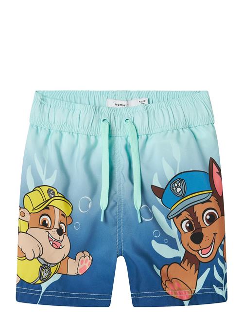 name it | Nmmmabbe Paw Long Swimshorts Cplg | 92