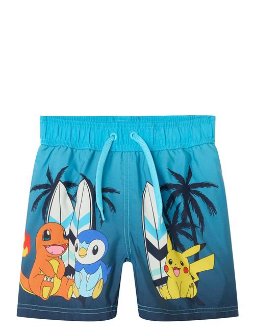 name it | Nmmmccoy Pokemon Long Swimshorts Sky | 92