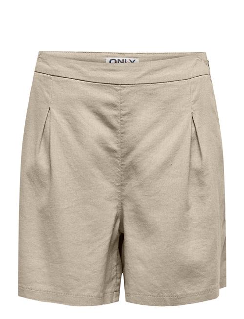 ONLY | Onlcaro Hw Linen Bl Pleat Shorts Cc Pnt | XS