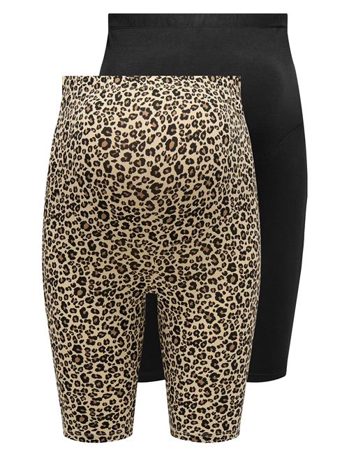 Only Maternity | Olmlovely Life Shorts Jrs Mat 2 Pack Aop | XXL