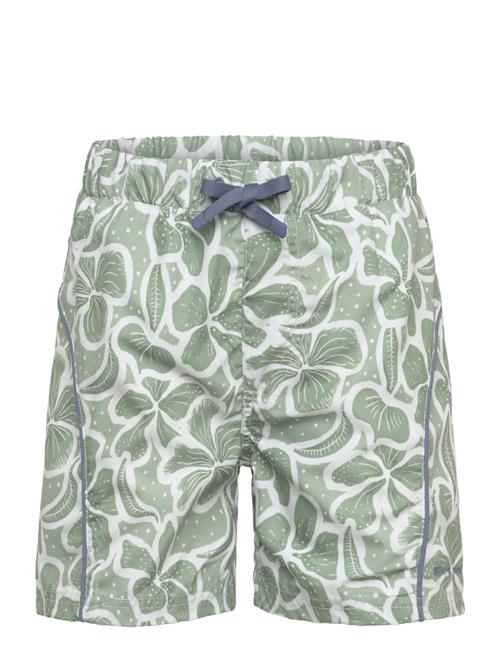 MINI A TURE | Matmaki Printed Board Shorts. Grs | 86/92