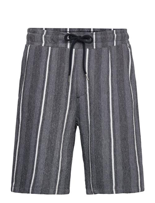 Lindbergh | Striped Terry Shorts With Elastic W | XL