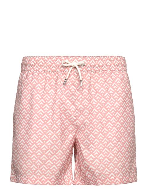 The Resort Co. | Classic Swim Shorts Rose Chevron | M 36 cm