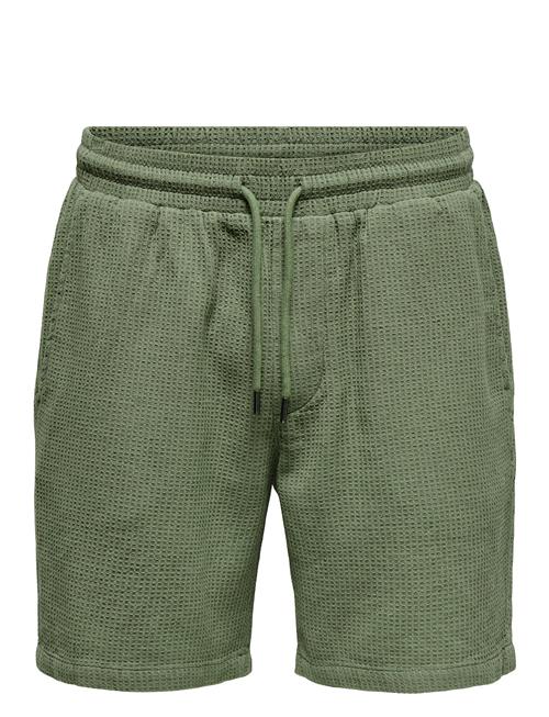 ONLY & SONS | Onsbertil Waffle Shorts | XS