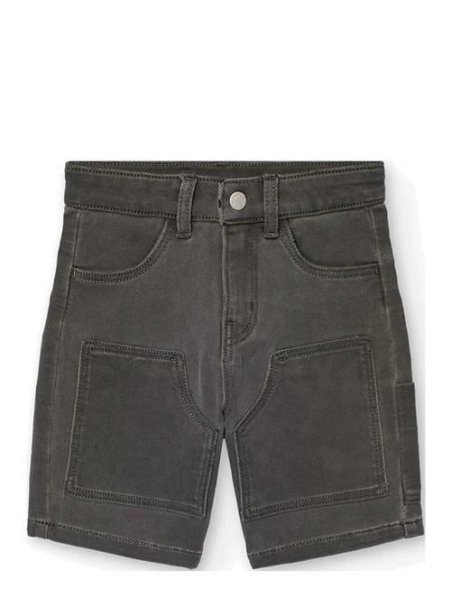 Boboli | Knit Denim Bermuda Shorts | 140