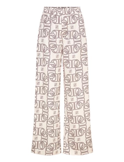 Dante6 | Dante6-Teo Logo Printed Wide Leg Pants | 40