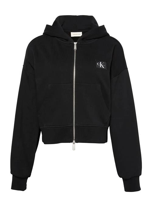 Calvin Klein Jeans | A- French Terry Badge Logo Fz Ho | S