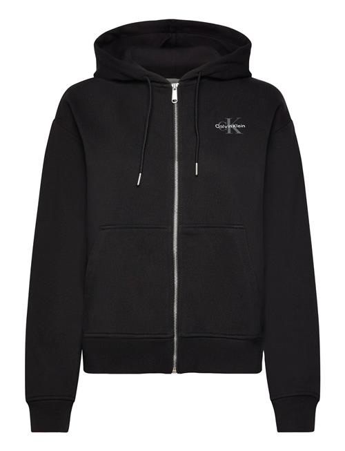 Calvin Klein Jeans | Ls Monologo F Terry Fz Bf Hoodie | XXS