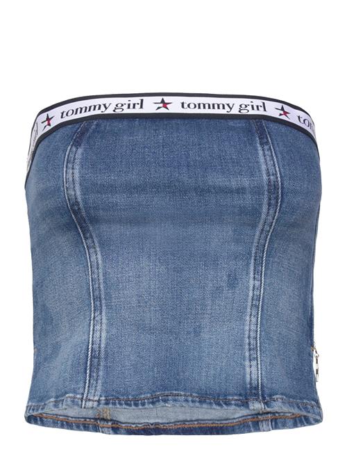 Tommy Jeans | Tommy Girl Denim Tube Top | S