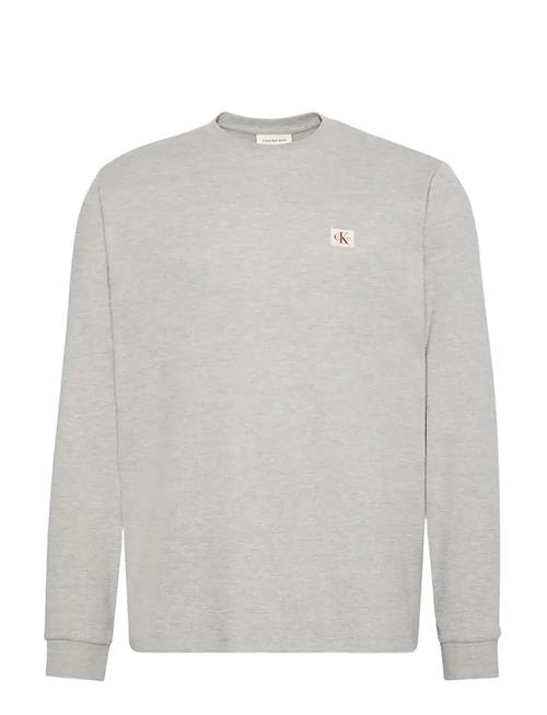 Calvin Klein Jeans | Ls Waffle Badge Crewnk Tee | M
