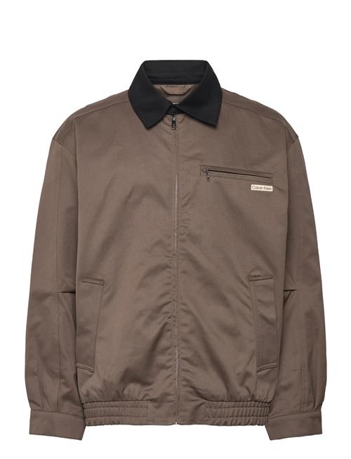 Calvin Klein Jeans | A- Ls Cotton Fz Blouson Jacket | XXL