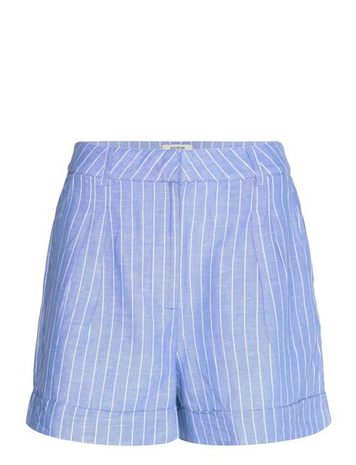 Scotch & Soda | High Rise Linen Printed Shorts | L