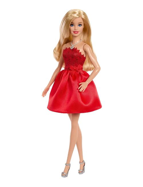 Barbie | Mattel 80Th Anniversary Ruby-Red Celebration Fashion Doll Wearing Red Dress With Accessories | ONE SIZE