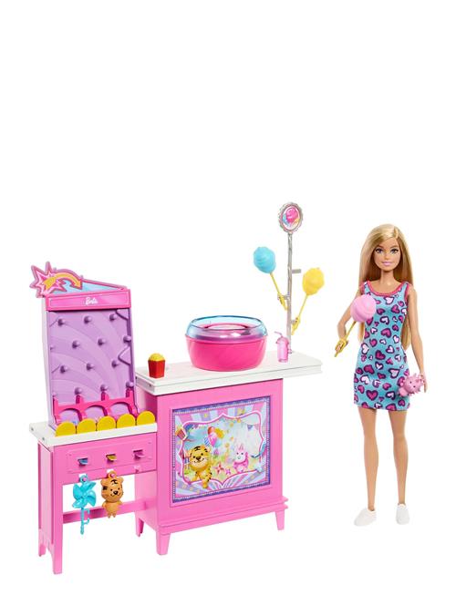 Barbie | Mysteries: Beach Detectives Malibu Doll, Cotton Candy Game Playset & Accessories | ONE SIZE