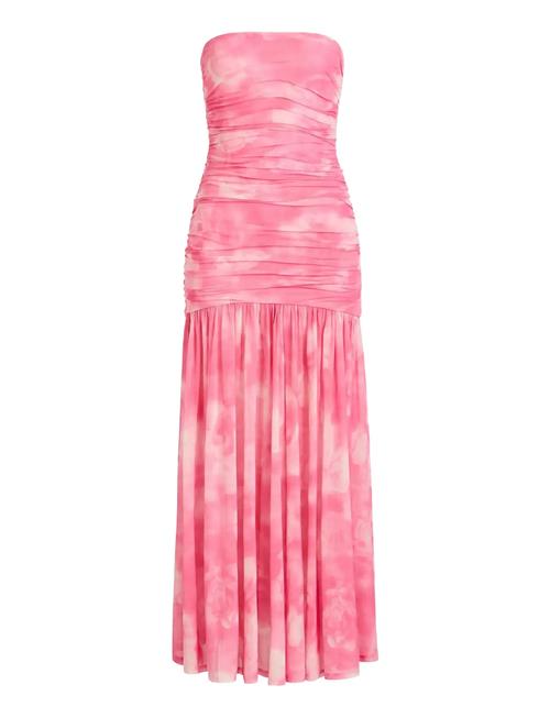 Bardot | Solana Printed Mesh Maxi Dress | 36