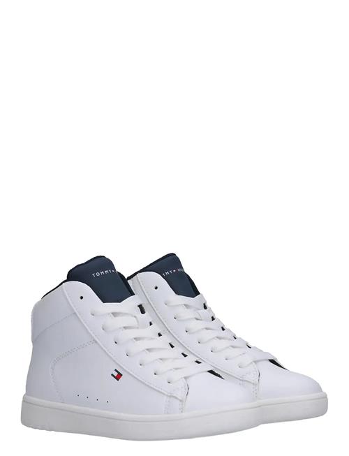 Tommy Hilfiger | Tommy Hilfiger High Top Lace Up Sneakers Faux Leather | 36/23CM