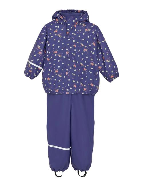 CeLaVi | Rainwear Set - Aop, W. Fleece | 90