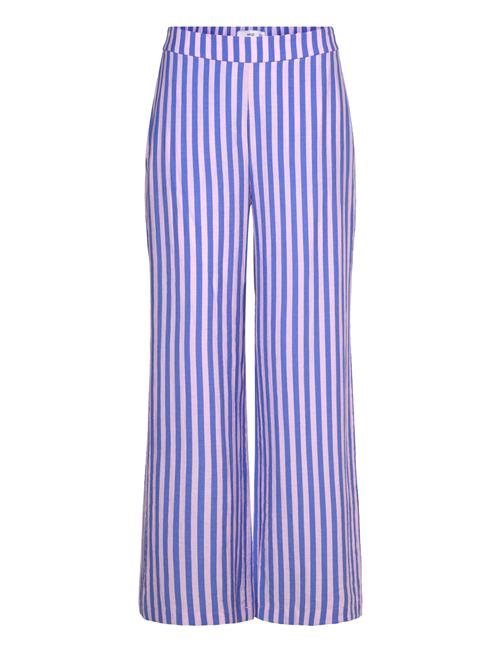 Mango | Stripe-Print Straight Trousers | M
