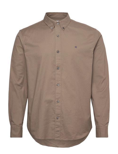 Calvin Klein Jeans | Ls Solid Oxford Classic Shirt | L