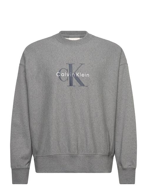 Calvin Klein Jeans | Ls Premium Terry Monologo Cn Swt | L