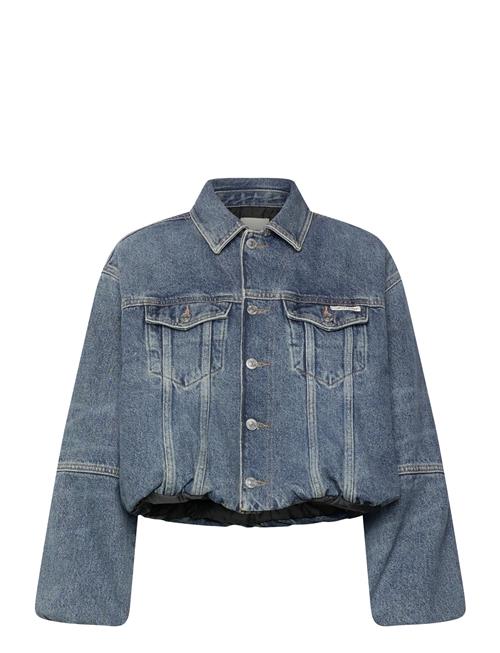 Calvin Klein Jeans | Denim Bubble Jacket Tinted Orcha | M
