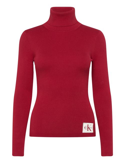 Calvin Klein Jeans | Woven Label Roll Neck | XS