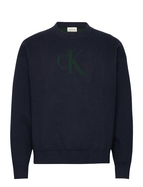 Calvin Klein Jeans | Ls Cttn Cashmere 3D Logo Crwnk S | XXL
