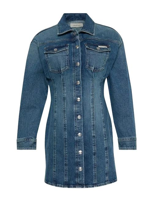 Calvin Klein Jeans | Ls Denim Mini Dress Cold Springs | M