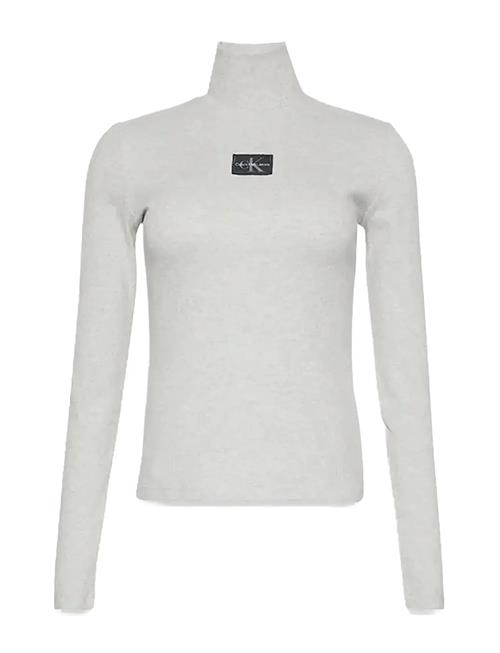 Calvin Klein Jeans | Ls Woven Label Turtleneck | XXS