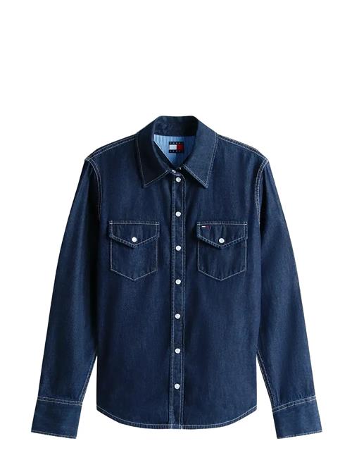 Tommy Jeans | Regular Fit Ls Shirt Dark Blue | XS