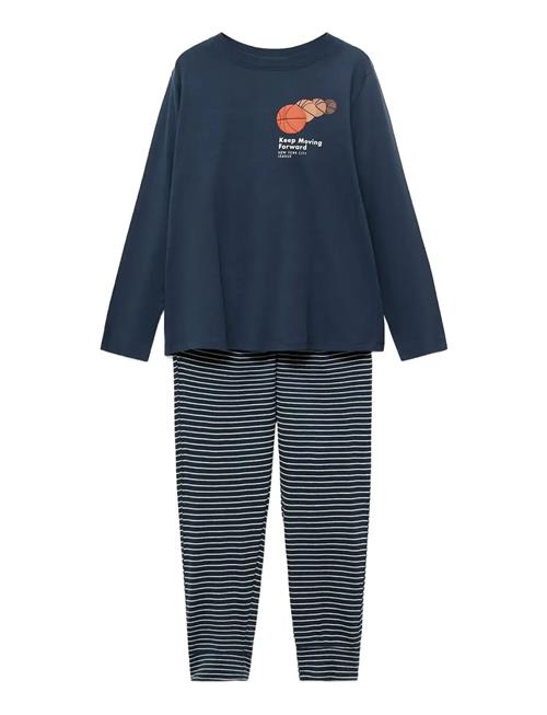 Mango | Striped Long Pyjamas | 9-10