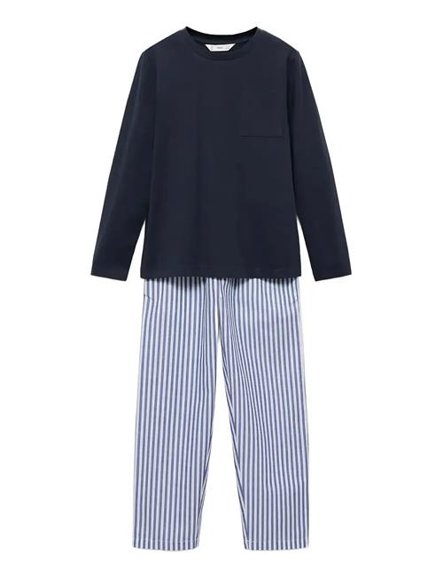 Mango | Striped Long Pyjamas | 11-12